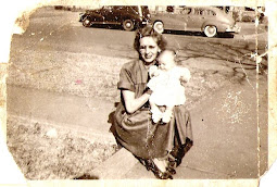 Gackey with my Mom in 1951