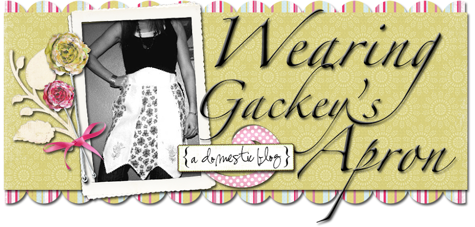 Wearing Gackey\