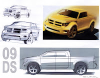 2009 Dodge Ram Discarded Sketch
