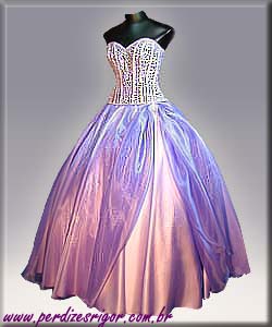 vestido de 15 anos lilas