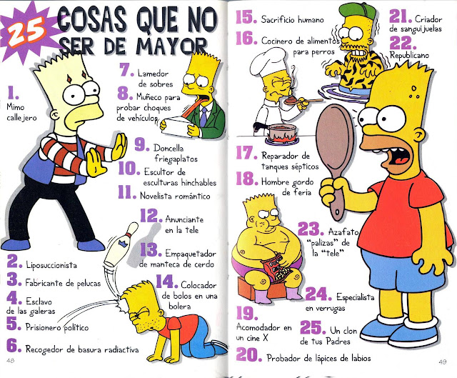 Los Simpson ASD Guia Para La Vida Por Bart Simpson