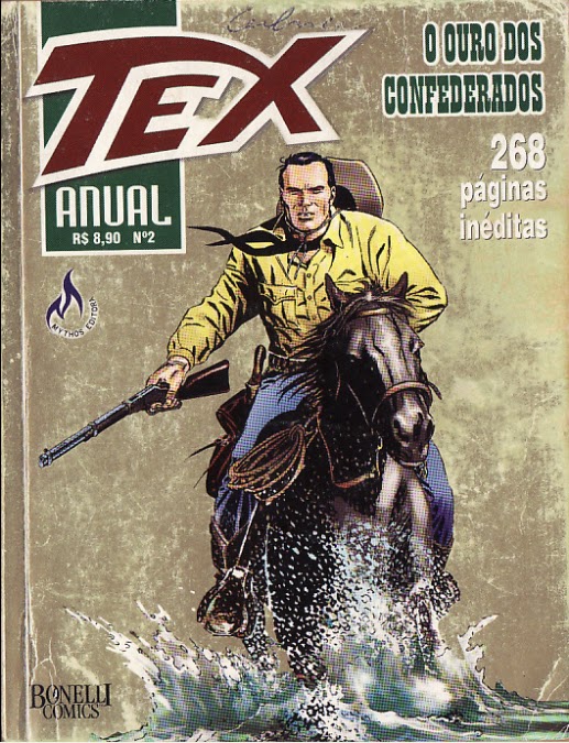 As 40 melhores histórias de Tex!! [+ EM CONSTRUÇÃO] O+ouro+dos+confederados