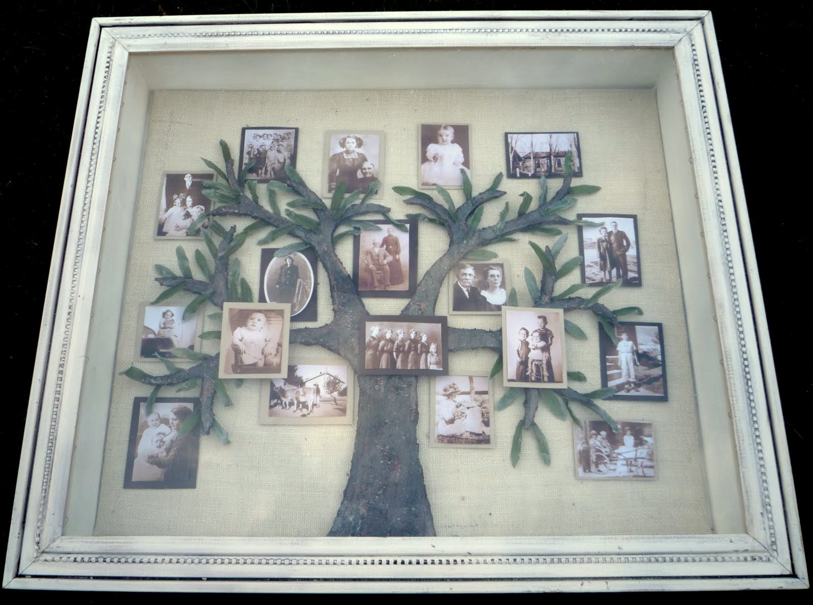 Crafty Sisters My Family Tree Shadow Box