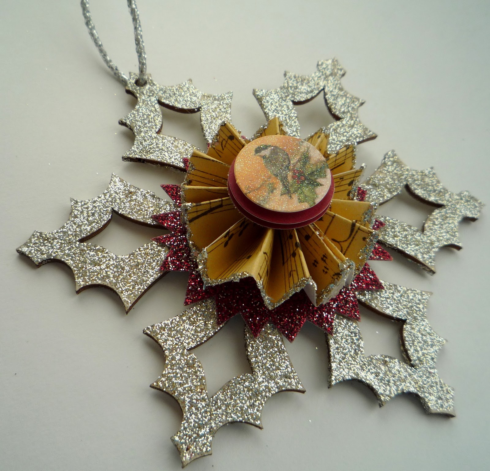 Crafty Sisters K & Company Vintage Paper Ornaments