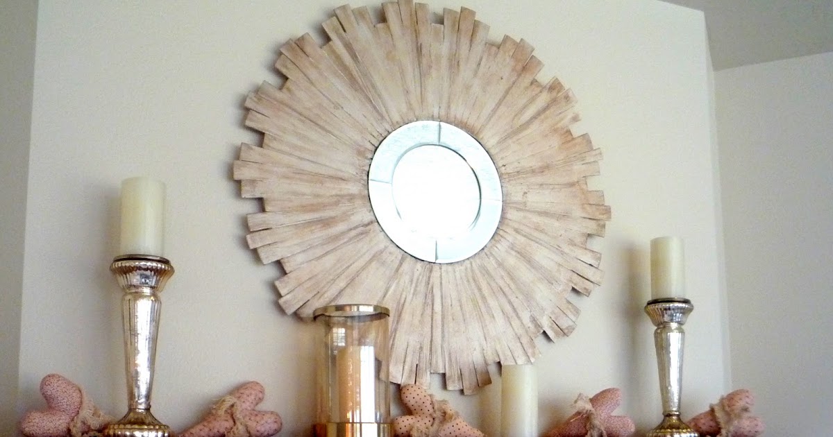 Crafty Sisters: SUNBURST mirror