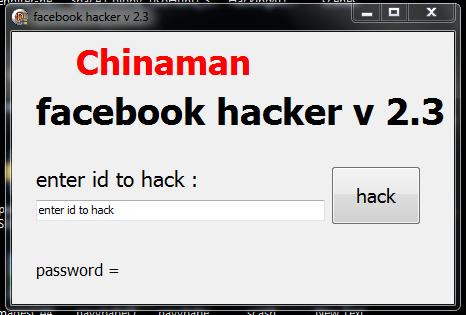 Program Hacker Facebook 2013