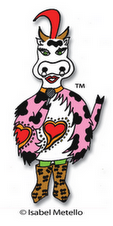 ♥ Vaca Gallo the super-hiper-mega post-modern bovine pop hit and hot pink star ♥