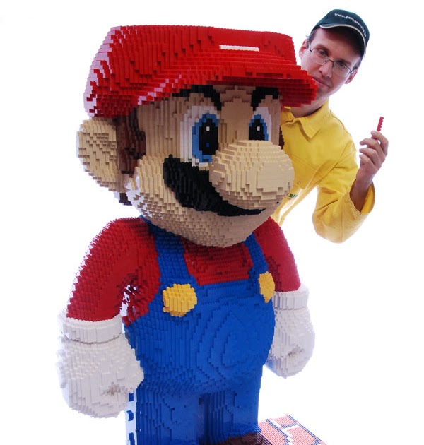 Wonderful world from kaku World’s Largest Lego Super Mario