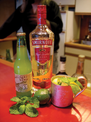 Moscow Mule drink is simple to