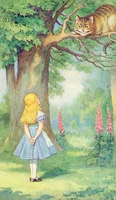 John Tenniel, Alicia y el gato de Cheshire