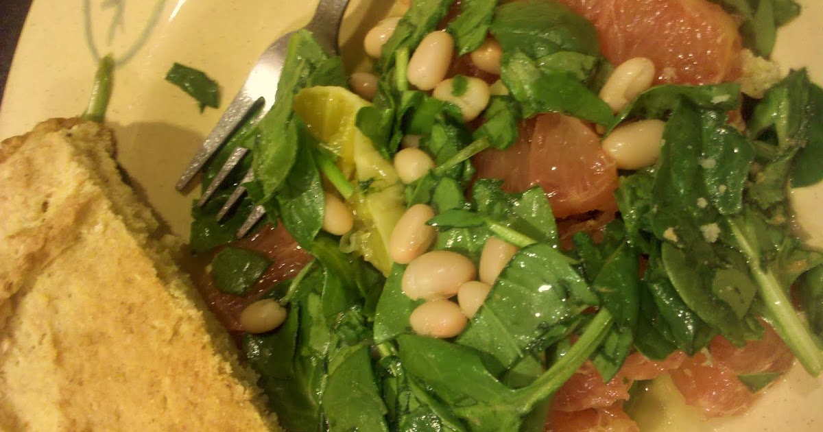 Today I Cooked... Basil White Bean Citrus Salad