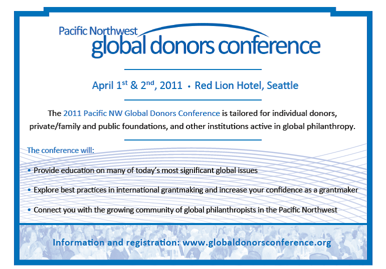 The 2011 Pacific NW Global