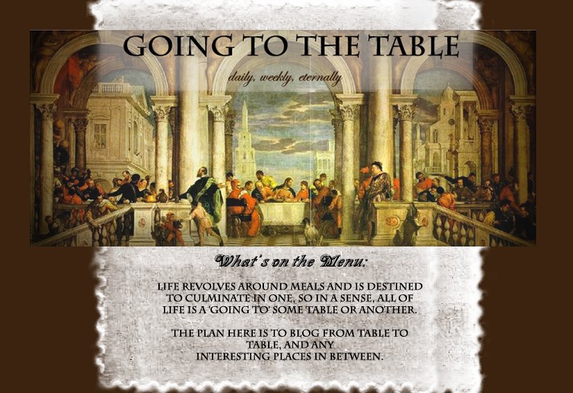 Going To the Table