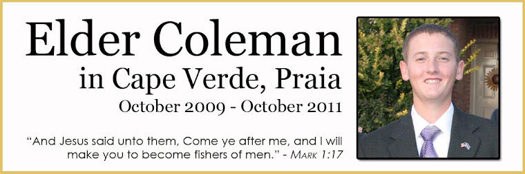Elder Coleman in Cape Verde, Praia
