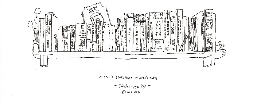 Bookshelf Sketc...