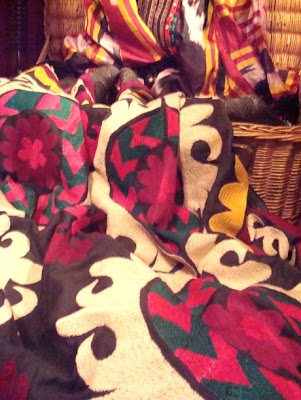 suzani, textiles, suzanis, woven textile, Asian Textile, Uzbek textiles, Uzbekistan textiles