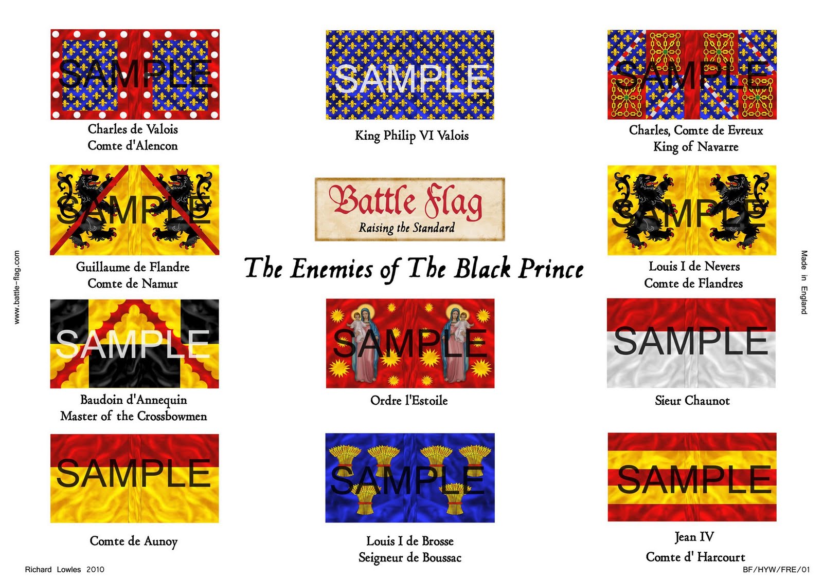 French Battle Flag