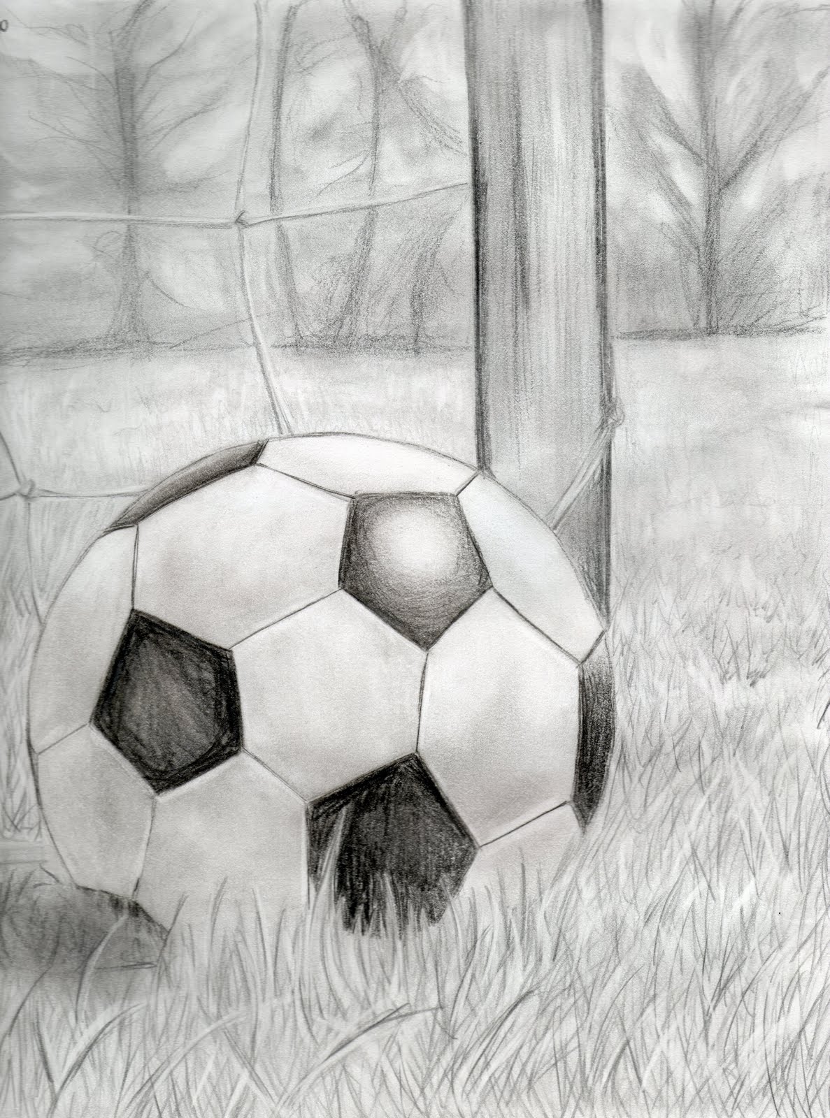 Drawings Of Soccer