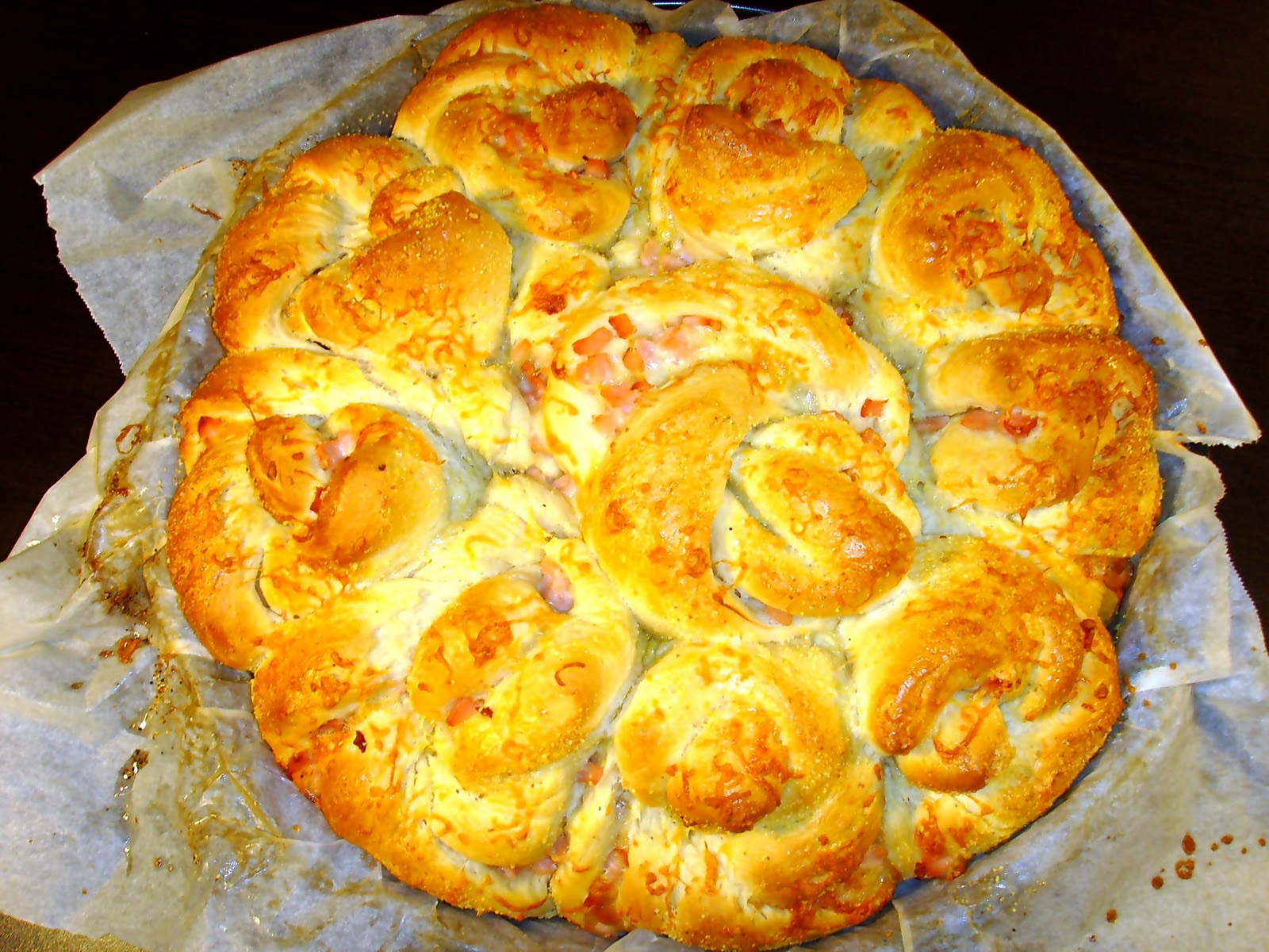 Angellove's Cooking Хляб с шунка и кашкавал / Ham and Cheese Bread