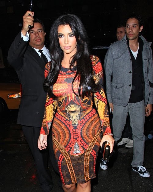 The House of Fabulous Kim Kardashian Rocking Alexander McQueen