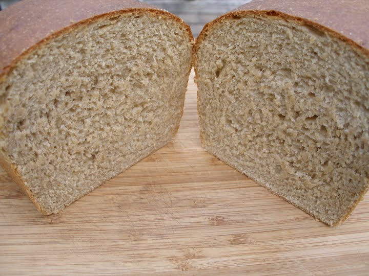 A Messy Kitchen Soaked whole grain bread
