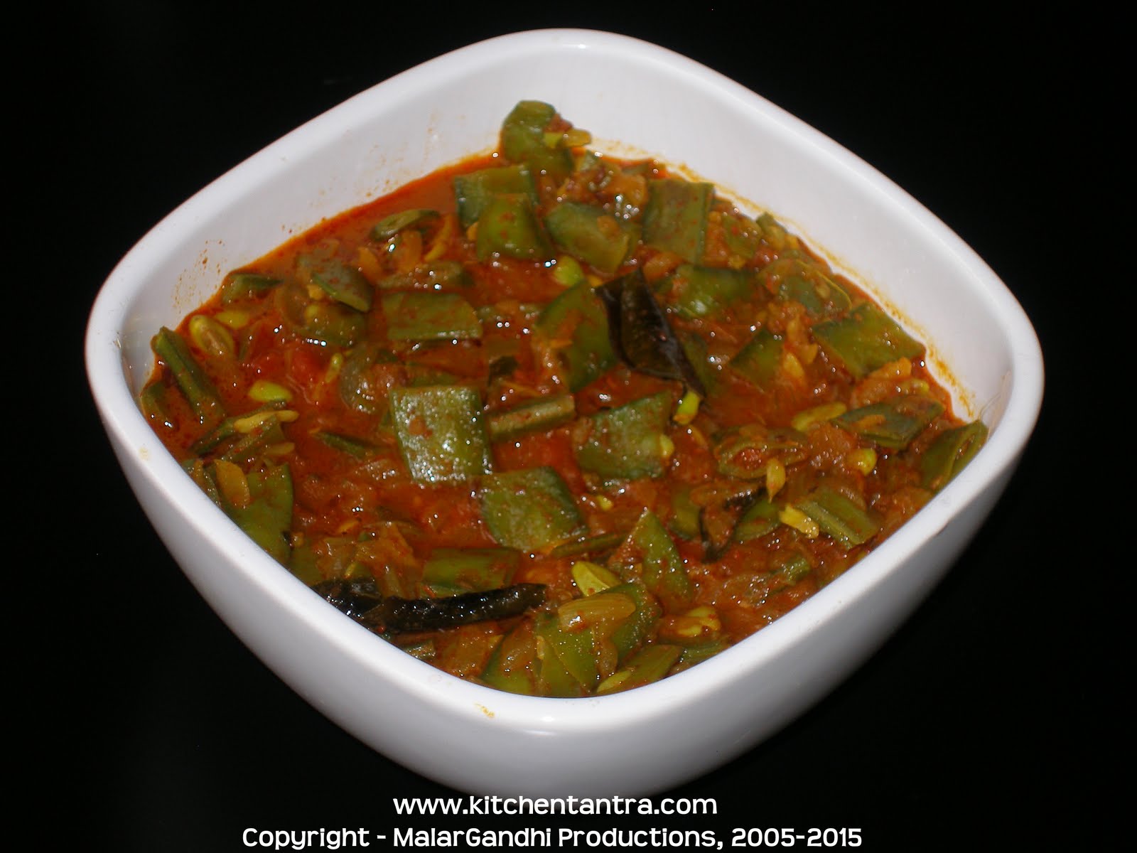 Indian Broad Beans Curry/ Avaraikai Curry Kitchen Tantra