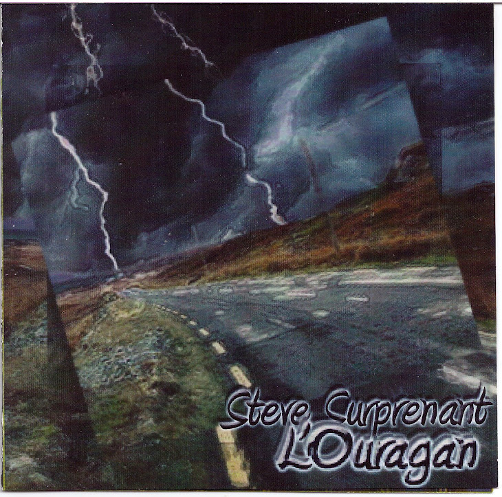 Pour l'achat des albums L'ouragan-Lonesome Hero ou le single Round And Round de Steve Surprenant