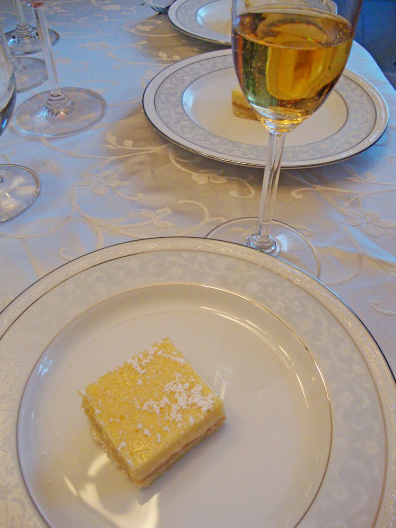 creamy lemon squares