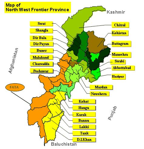 Nwfp Map