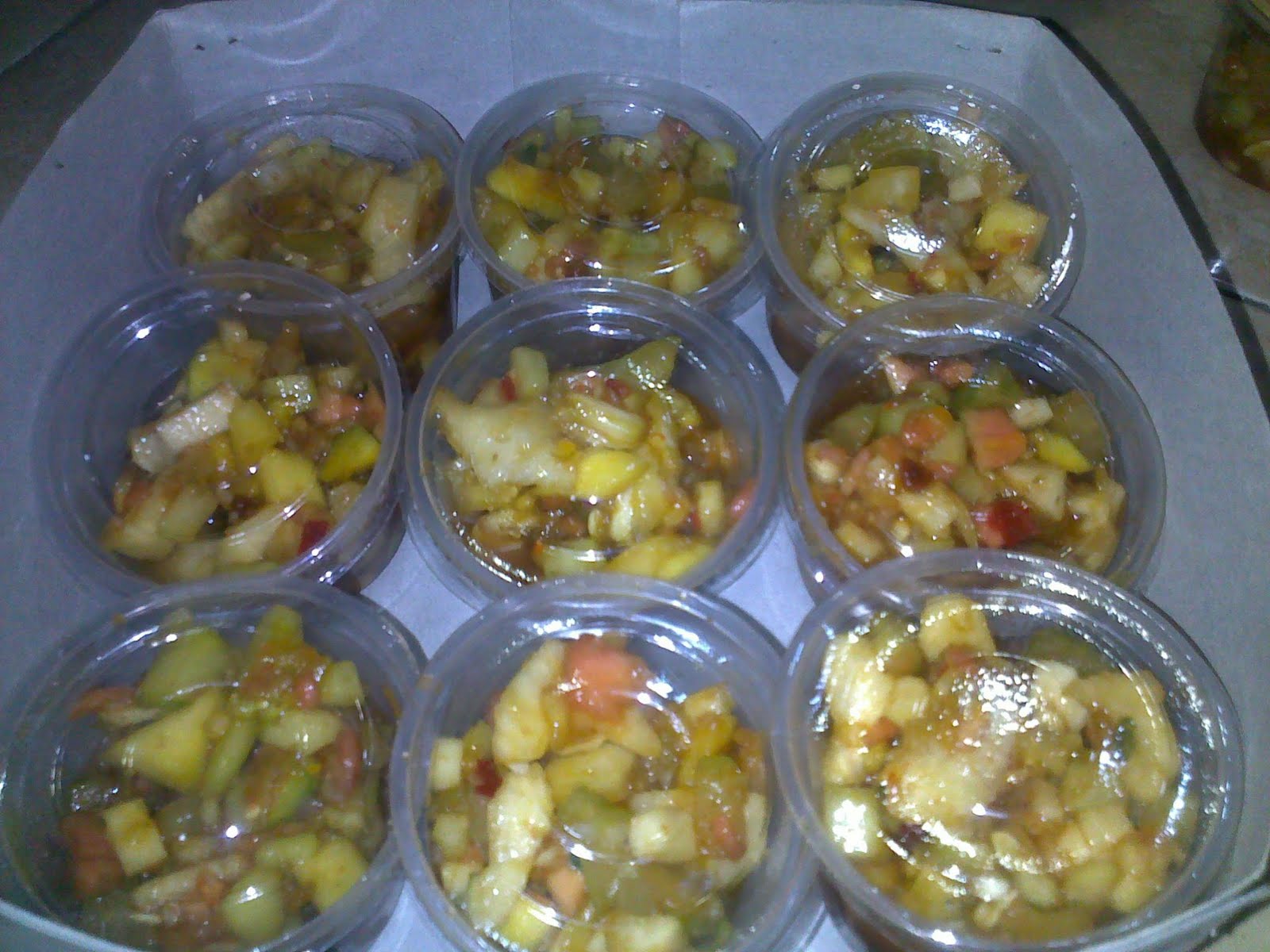 Dapur Hanissa Ketapang Kalimantan Barat Rujak Dalam Cup Gelas