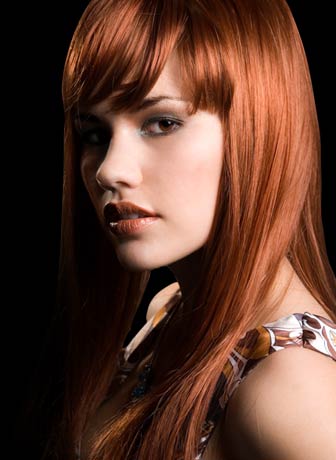 copper hair color for black women. Q: I love Cheryl Cole's new plummy red hair colour. My hair is dark brown.