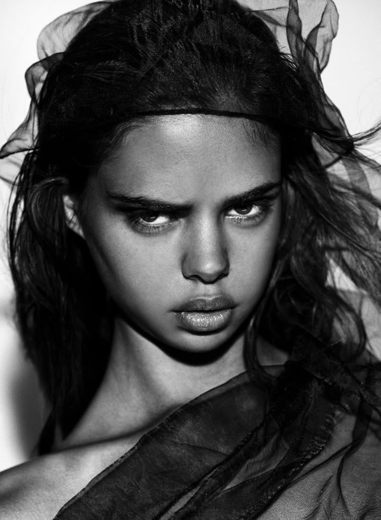 Fashion et al Model of the Month Samantha Harris an Aboriginal model