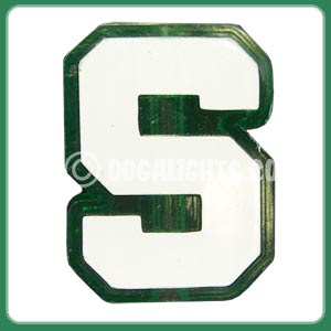 Michigan State Spartans NCAA College Logo Party String Lights