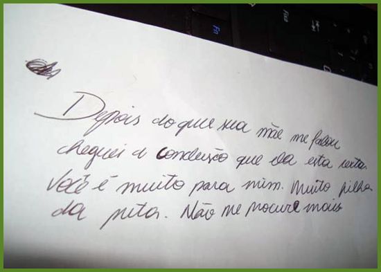 cartas para namorados