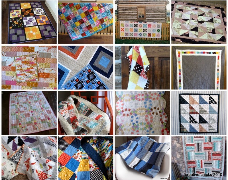 Creative Chicks Emily's Finished Quilts of 2010