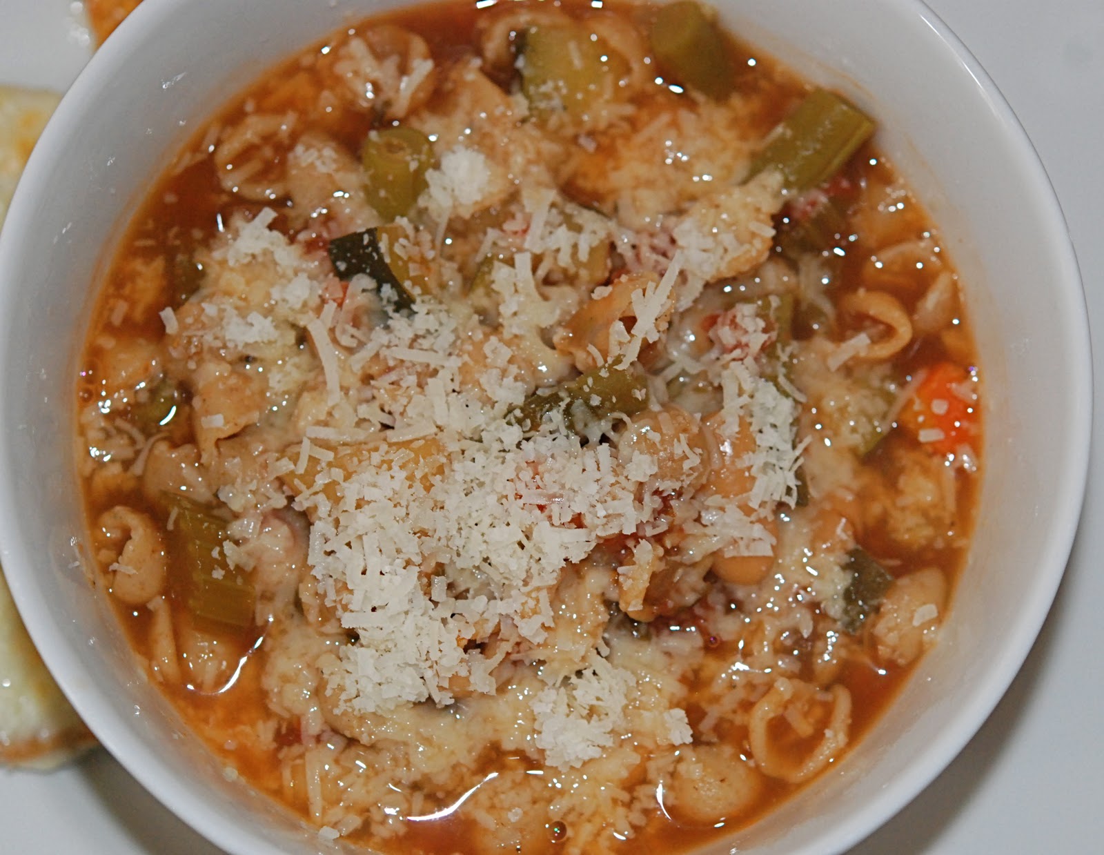 marys bites Crock Pot Minestrone Soup