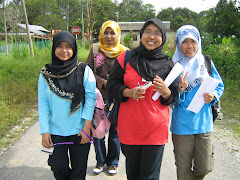 GAMBAR SEKUMPULAN PENGKAJI MENJALANKAN PENYELIDIKAN DI KAMPUNG TEMBIOH,KOTA TINGGI JOHOR