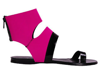 كلاس لصبايا لحلوين بس Pierre+Hardy+neon+pink+flat+sandals