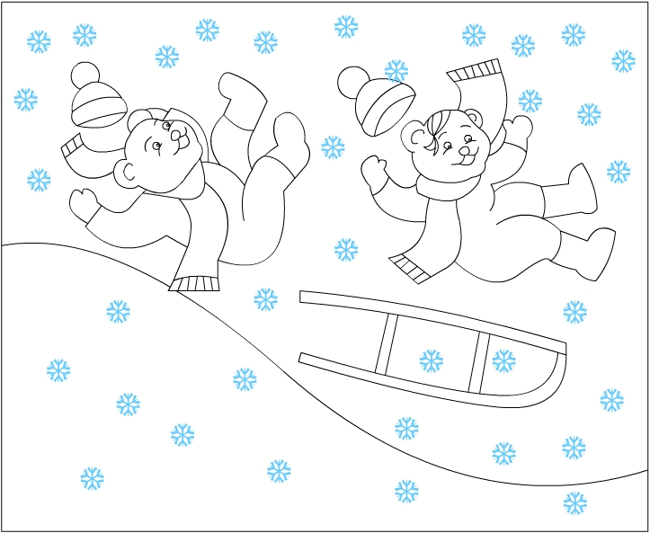 Winter Coloring Pages title=
