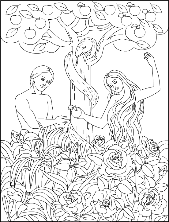 Jacob and the stairway to heaven Bible coloring page | JACOB'S LADDER