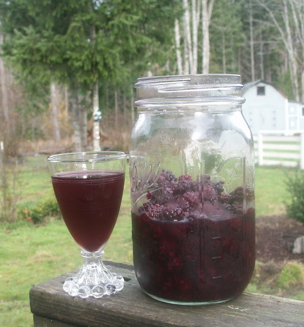 The Alchemist Homemade Blackberry Liqueur
