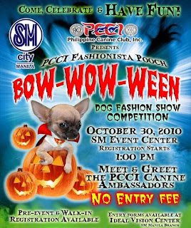 2010 Halloween contest for dogs at SM City Manila