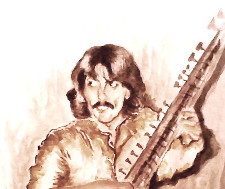 Art By Vijay Harrison with sitar