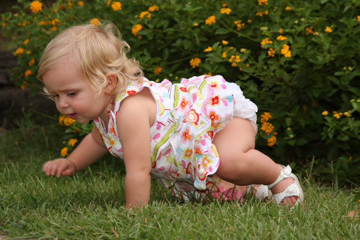 Crawling in the grass