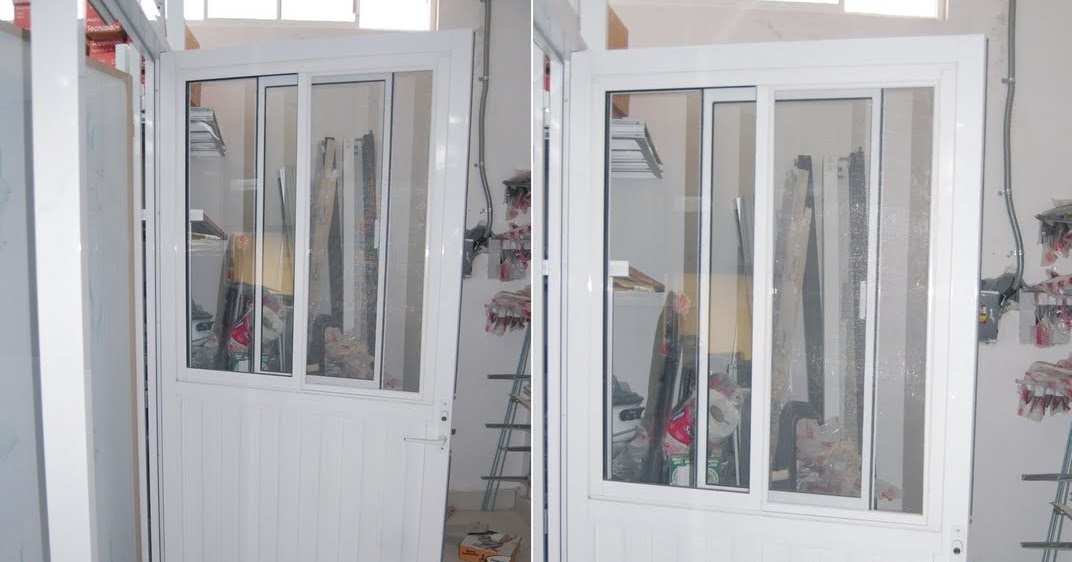 VENTANAS Y PUERTAS TÉRMICAS.: puerta interior para lavanderia.