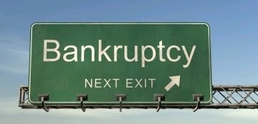claiming bankruptcy