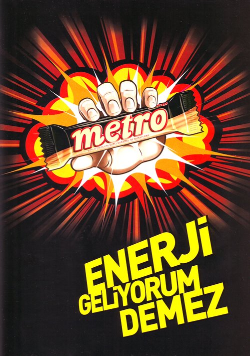 ReklamPR Metro Enerji geliyorum demez