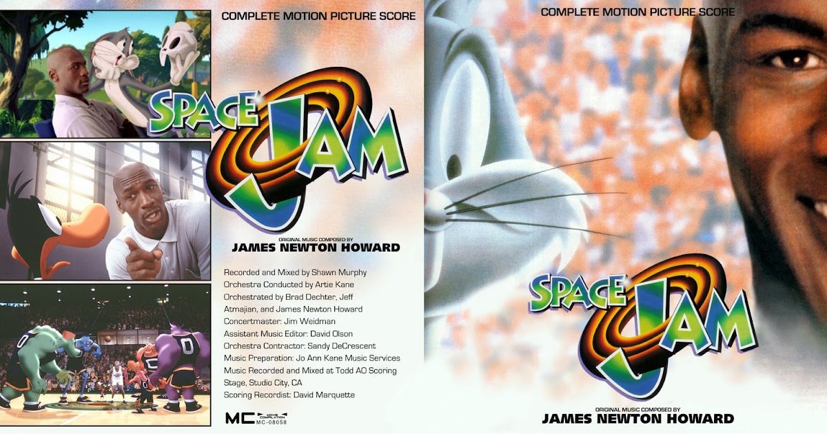 Soundtrack List Covers Space Jam Complete (James Newton Howard)