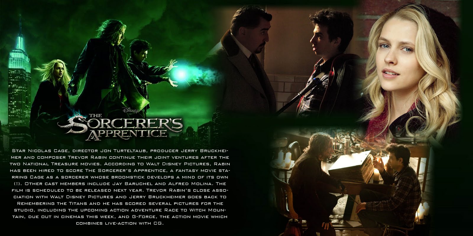 Soundtrack List Covers The Sorcerer's Apprentice (Trevor Rabin)