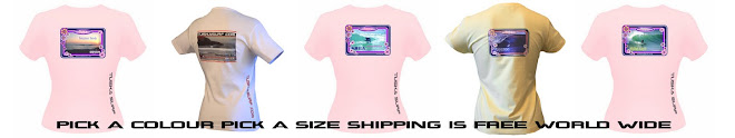 Female Surf Tee shirt samples